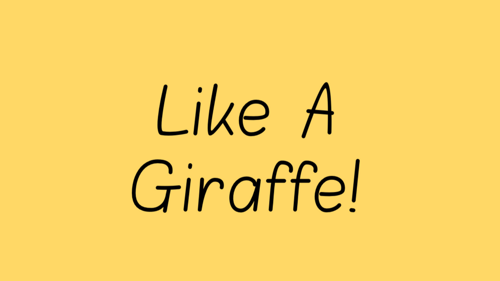 Like A Giraffe - A Video Game Review